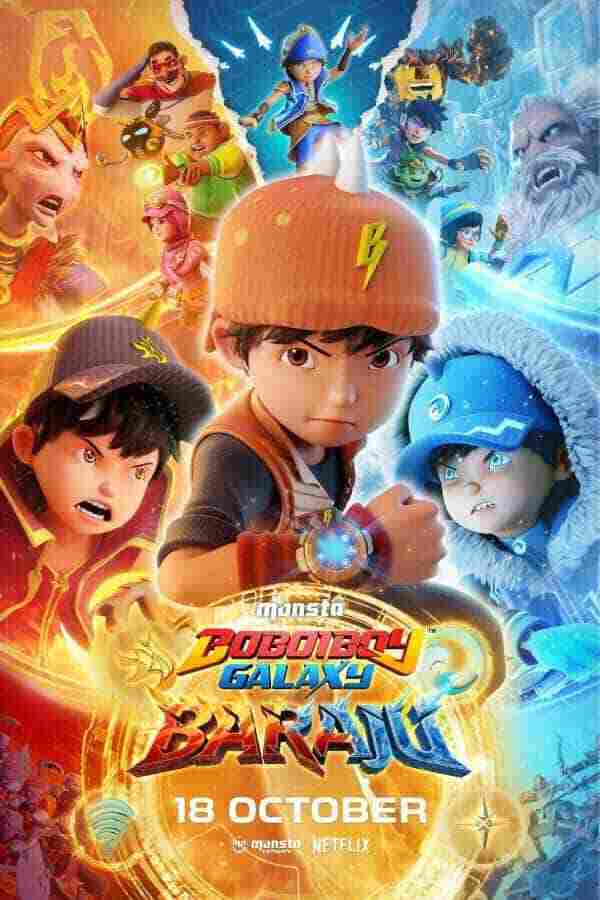 BoBoiBoy Galaxy: Baraju - anime cover katalog Naraya Subtitle Indonesia
